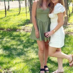 Princess Polly Corset Halter Dress